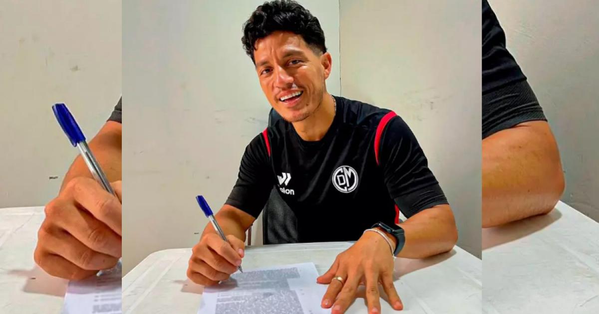 ¡Es Oficial! Carlos Olascuaga es nuevo jugador de Deportivo Municipal 