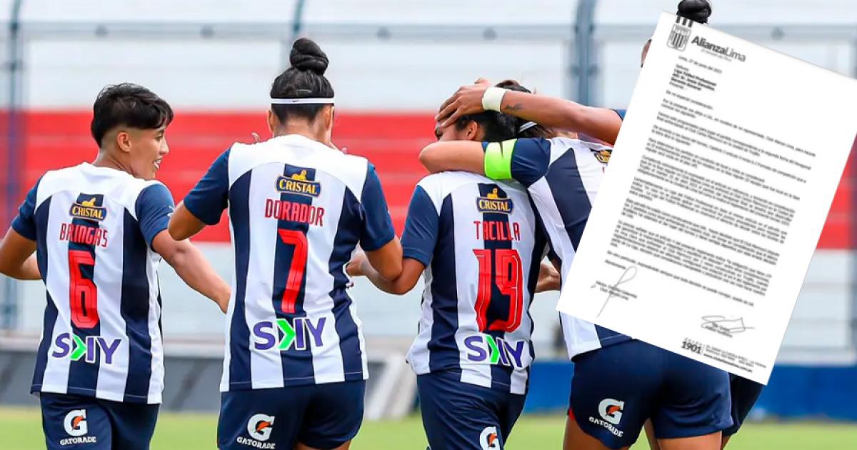 Alianza Lima pide cambio de sede para el choque ante Mannucci por la Liga Femenina
