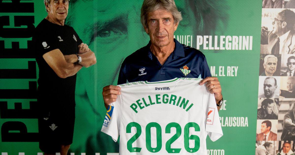 Pellegrini renovó su contrato con el Betis