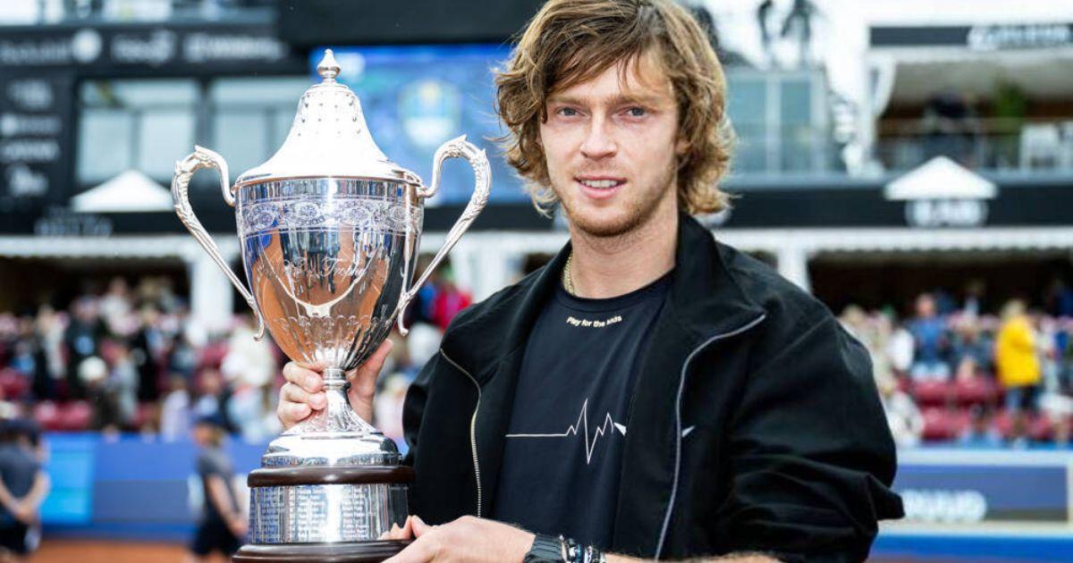 Andrey Rublev se coronó campeón en Bastad