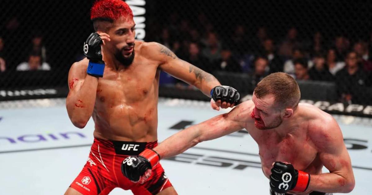 Daniel Marcos ganó y sigue invicto en la UFC