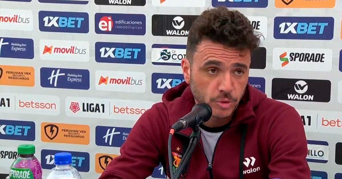 Soso: "Melgar sigue desarrollando su idea de juego y dando pasos hacia adelante"