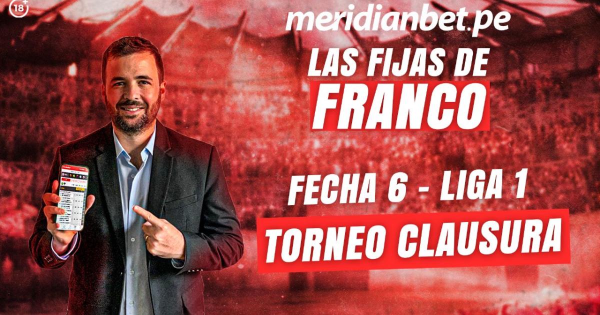 Pronósticos en fútbol peruano Torneo Clausura fecha 6: las fijas de Franco Lostaunau