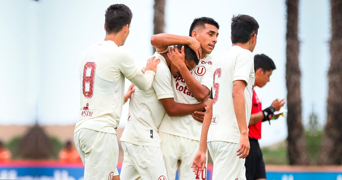 Universitario goleó a Binacional y tomó la punta en Torneo de Reservas