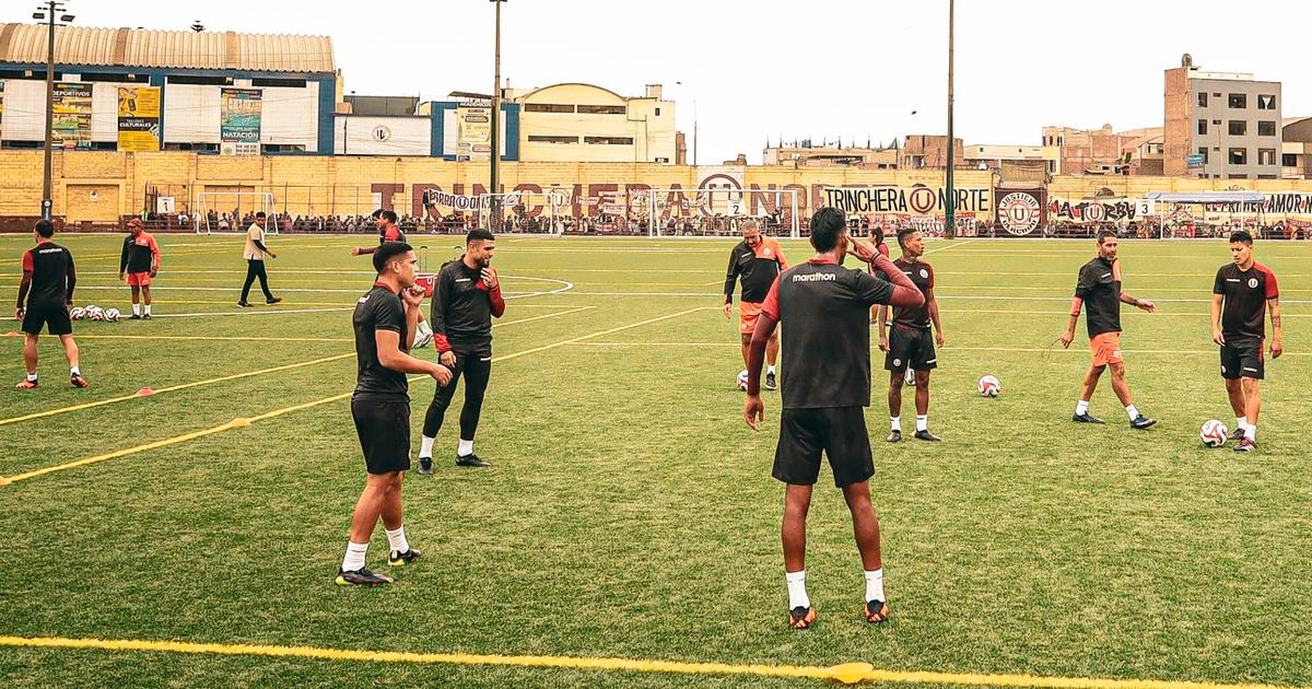 (FOTOS) ¡23 años después! Universitario entrenó en el 'Lolo' Fernández