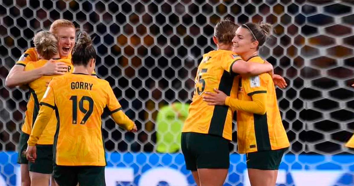 Australia venció a Dinamarca y se metió a cuartos del Mundial femenino