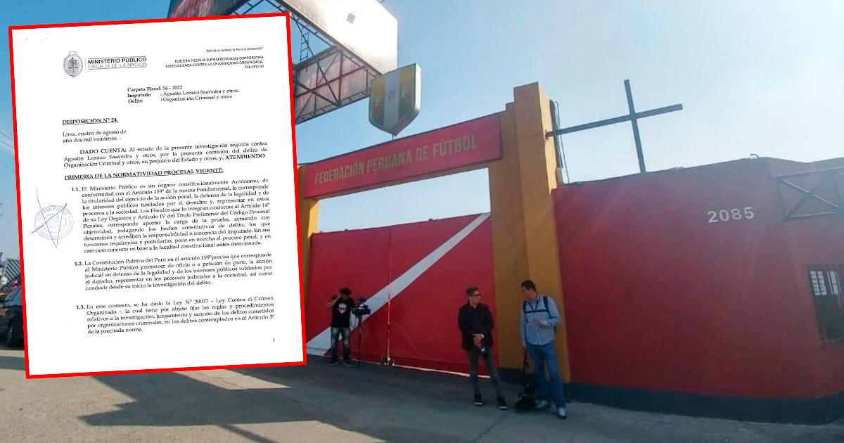 Ministerio Público y todos sus requerimientos para la investigación que se le sigue a Agustín Lozano
