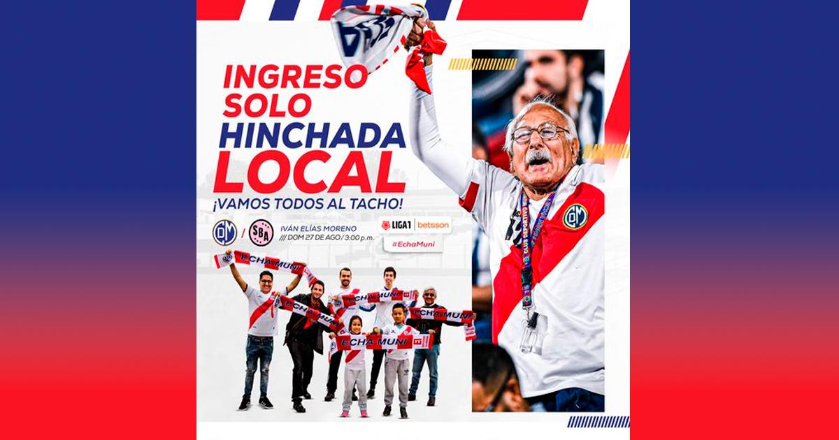 Duelo entre Municipal y Boys será solo con hinchas locales