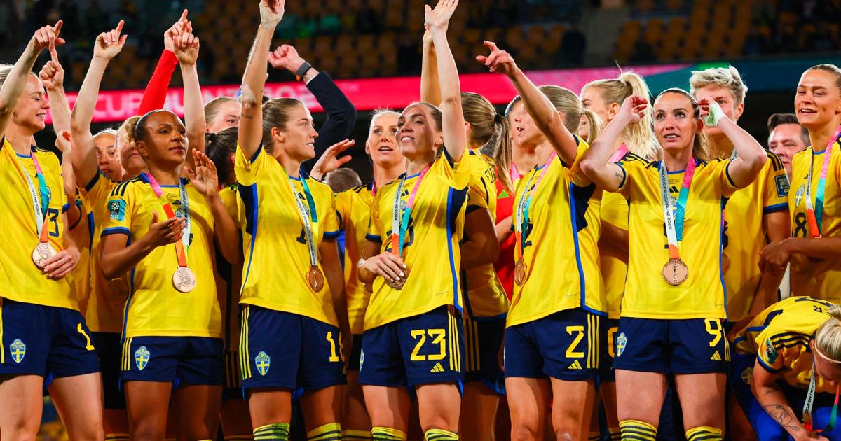 Suecia venció a Australia y se quedó con el tercer lugar del Mundial Femenino