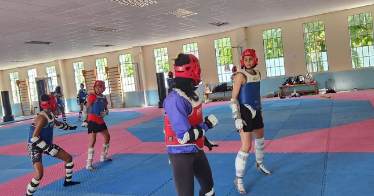 Selección peruana de taekwondo intensifica su preparación en Cuba