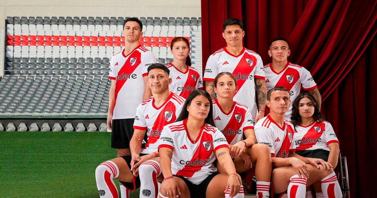 (FOTOS) River Plate presentó su nueva piel que será estrenará este domingo