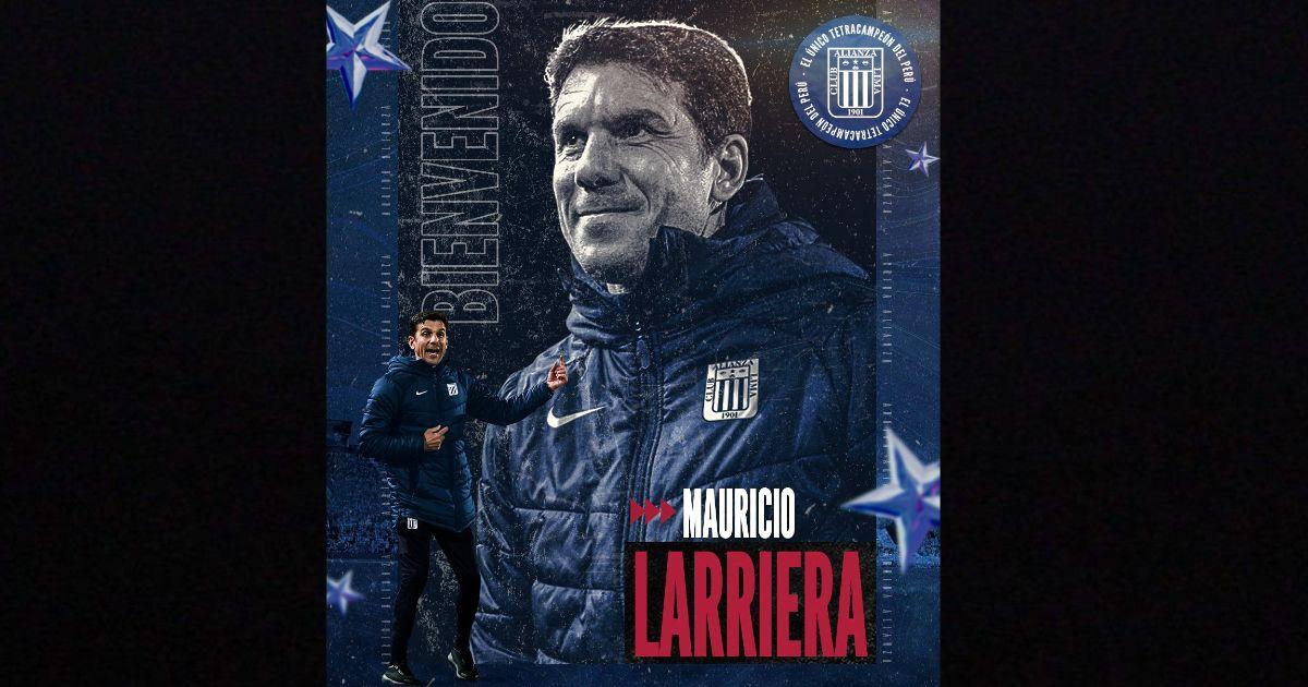Es oficial: Mauricio Larriera es el nuevo técnico de Alianza Lima
