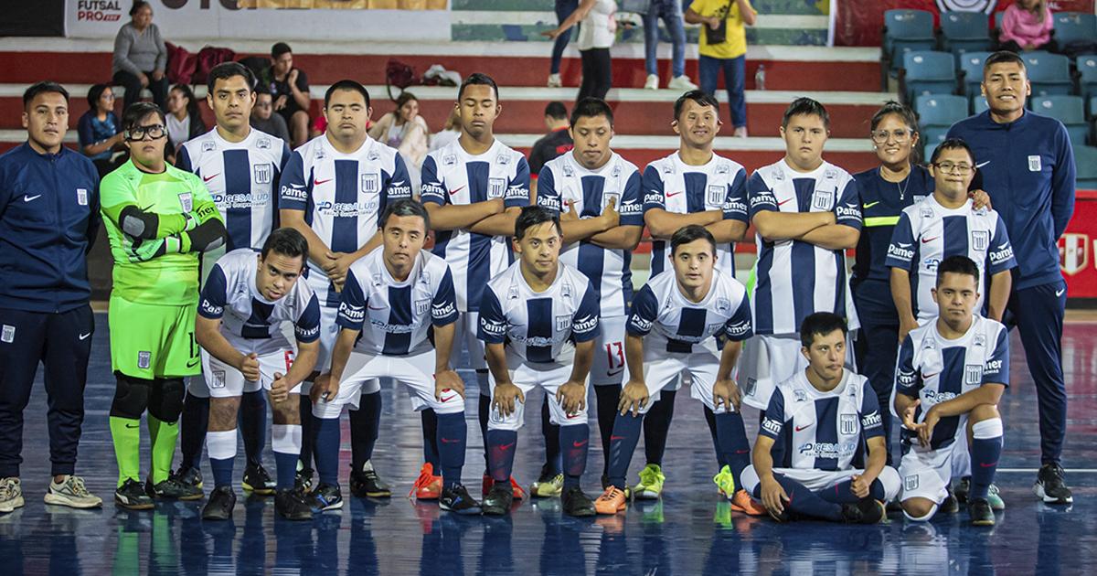 Alianza Lima debutó con triunfo en Clausura de Futsal Down de Lima y Callao 2023