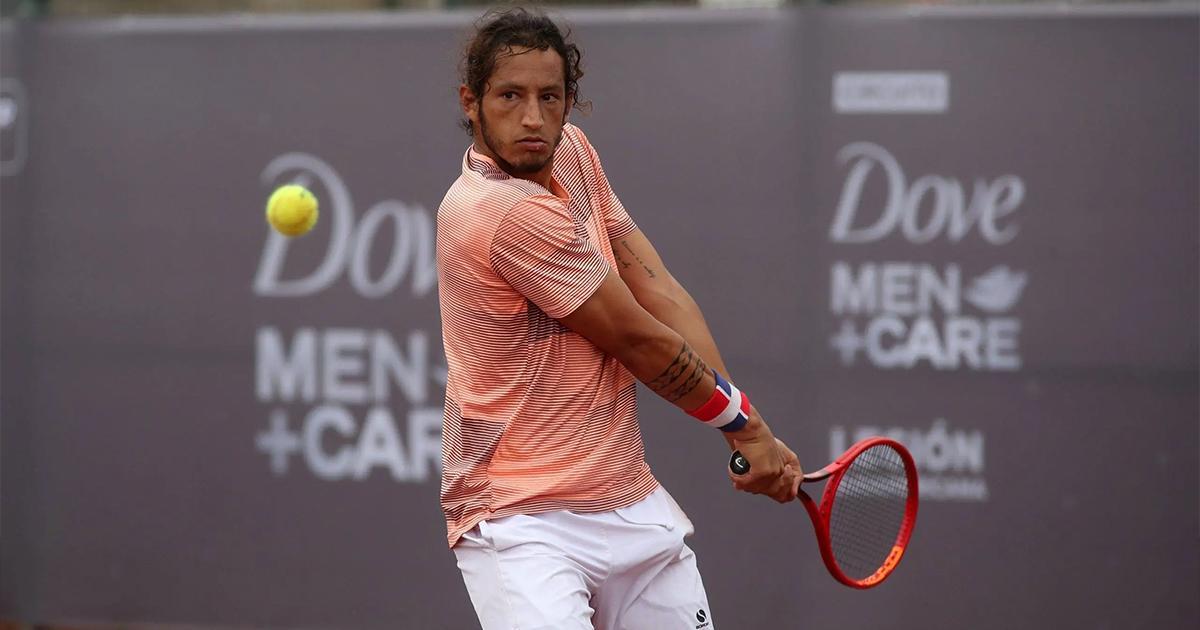 Arklon Huertas del Pino cayó por 2-0 con Juan Pablo Ficovich por el M25 de Trujillo