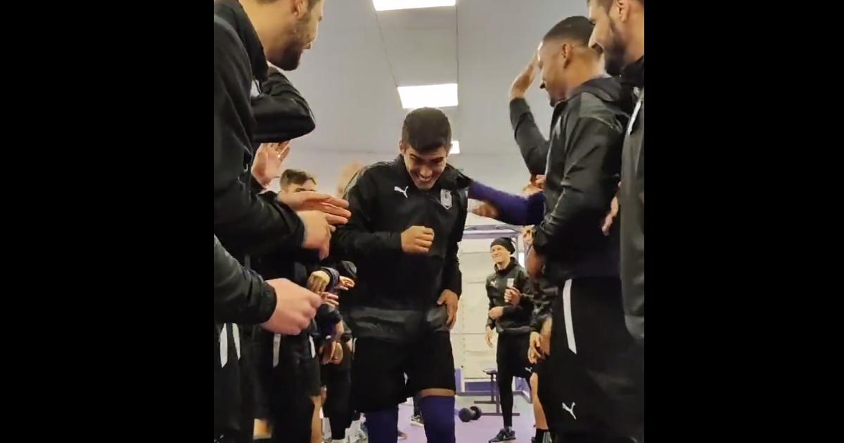 (VIDEO) Barco se unió a las prácticas del Defensor Sporting