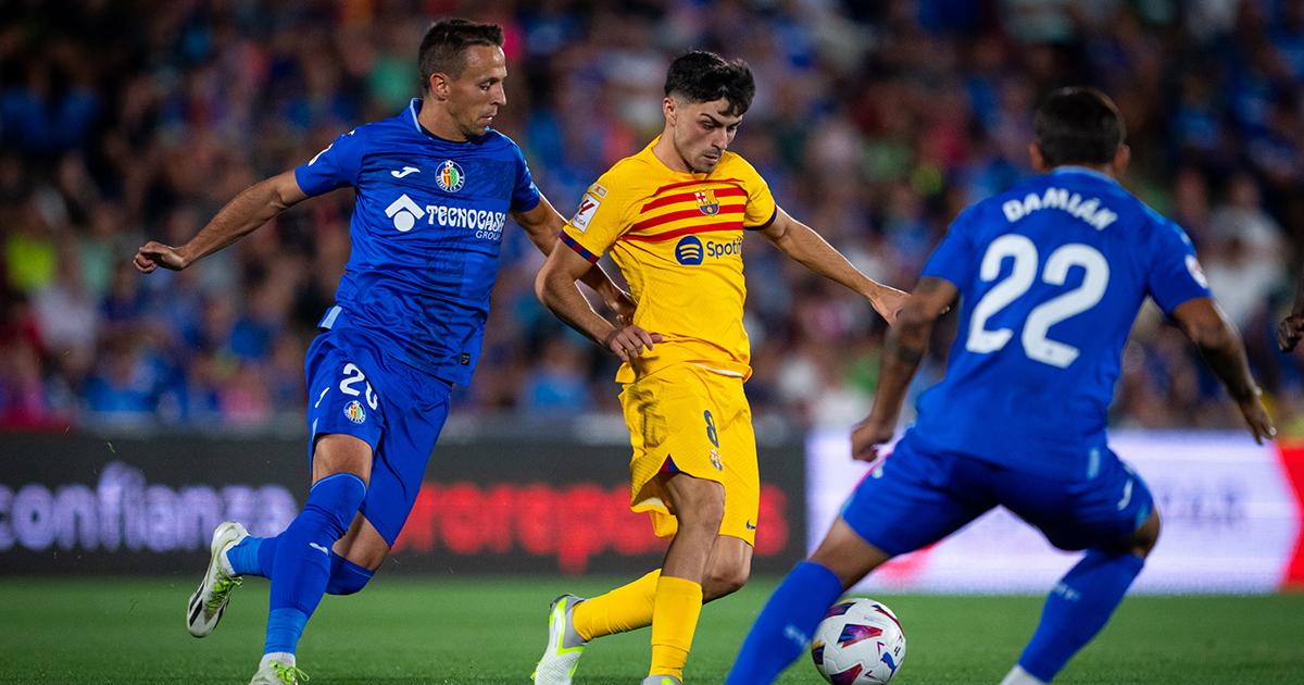 Duro inicio: FC Barcelona no pudo ganar en su debut liguero ante Getafe