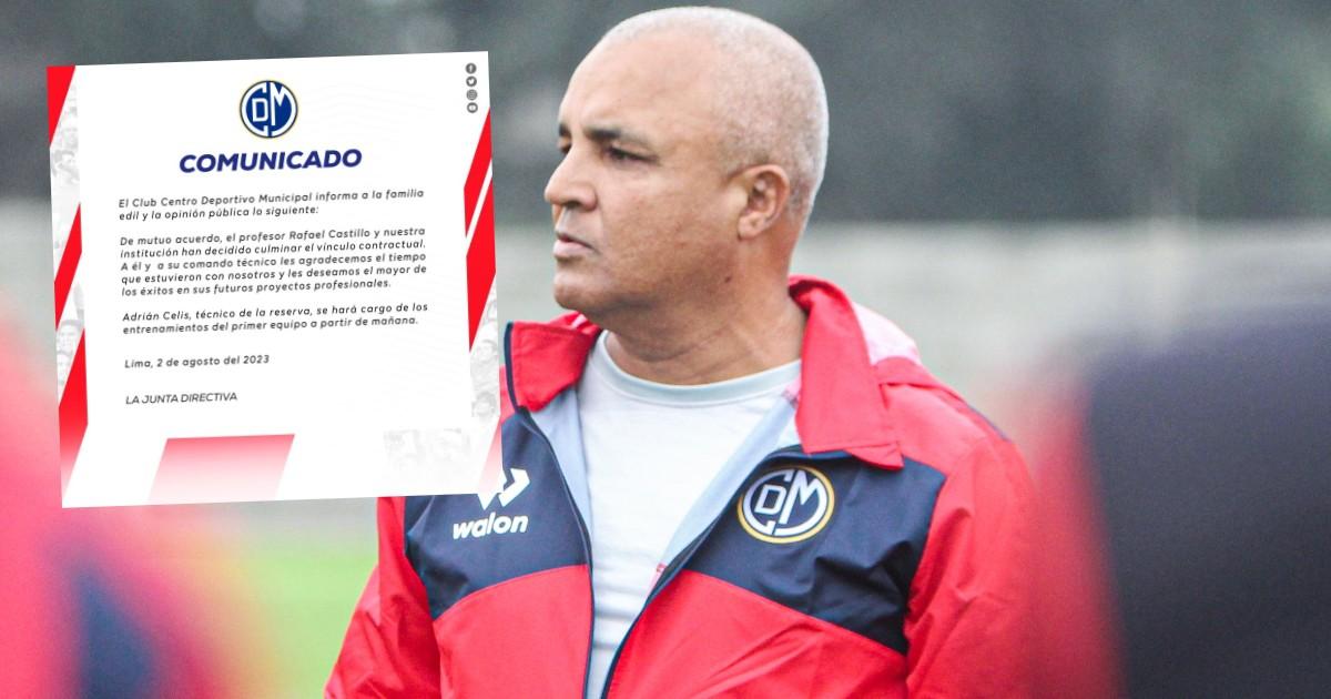 Municipal anunció la salida de Rafael Castillo 
