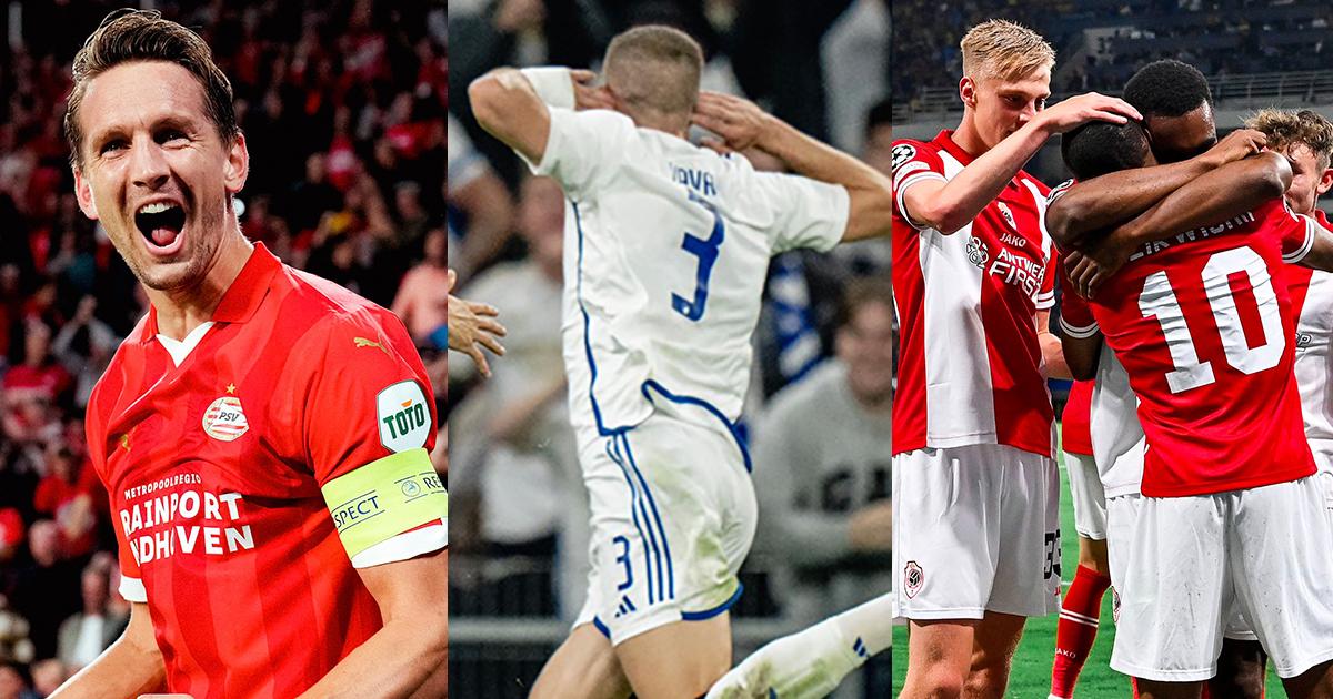 PSV, Copenhague y Antwerp son los últimos clasificados a la Champions League
