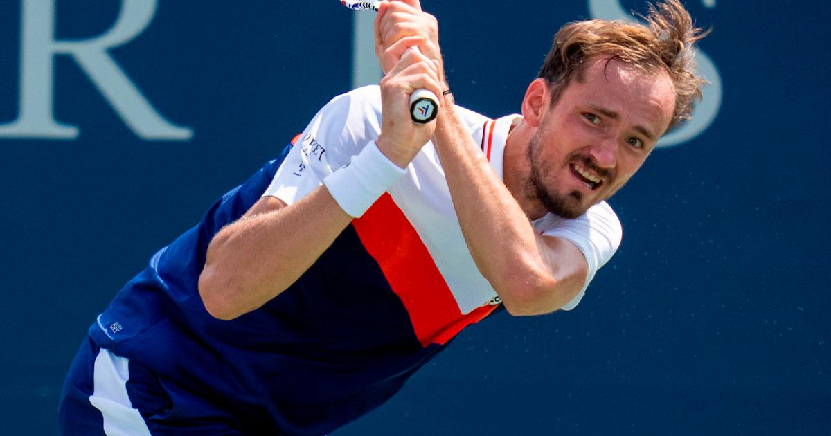 Daniil Medvedev debutó con victoria en el Masters 1000 de Toronto