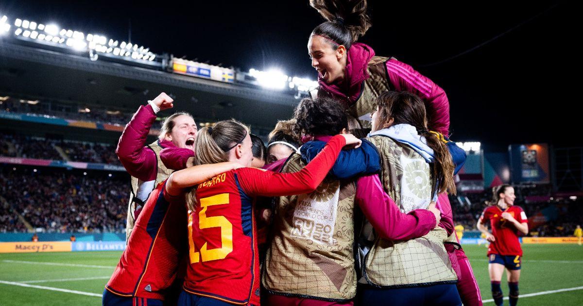 España venció a Suecia y jugará la final del Mundial Femenino