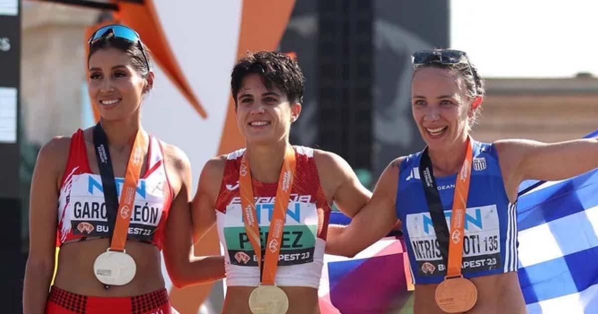 ¡Orgullo peruano! Kimberly García es subcampeona mundial de marcha atlética