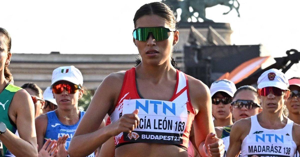 Kimberly García finalizó cuarta en 20km de marcha en el Mundial de Atletismo