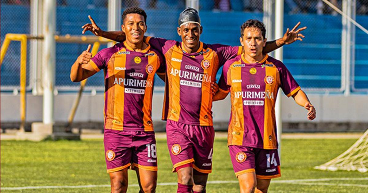 Los Chankas goleó a Llacuabamba y se acomoda en zona de playoffs en la Liga 2