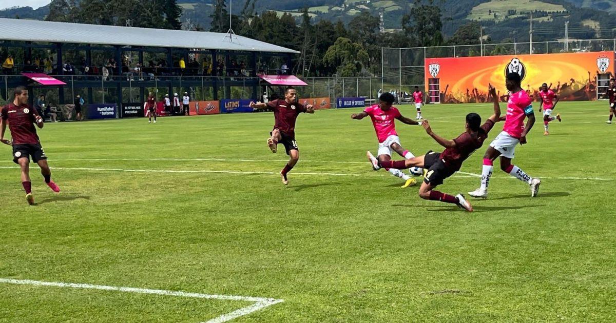 Por la Copa Mitad del Mundo, la 'U' empató ante Independiente del Valle