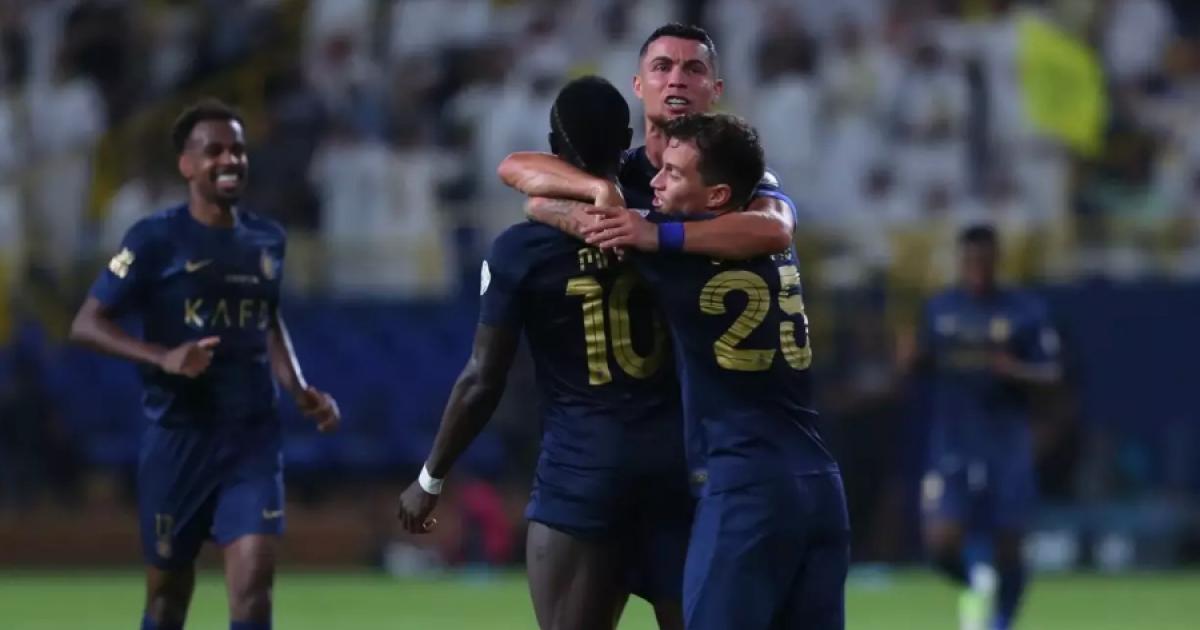 Con gran actuación de Cristiano Ronaldo, Al-Nassr apabulló por 4-0 a Al- Shabab