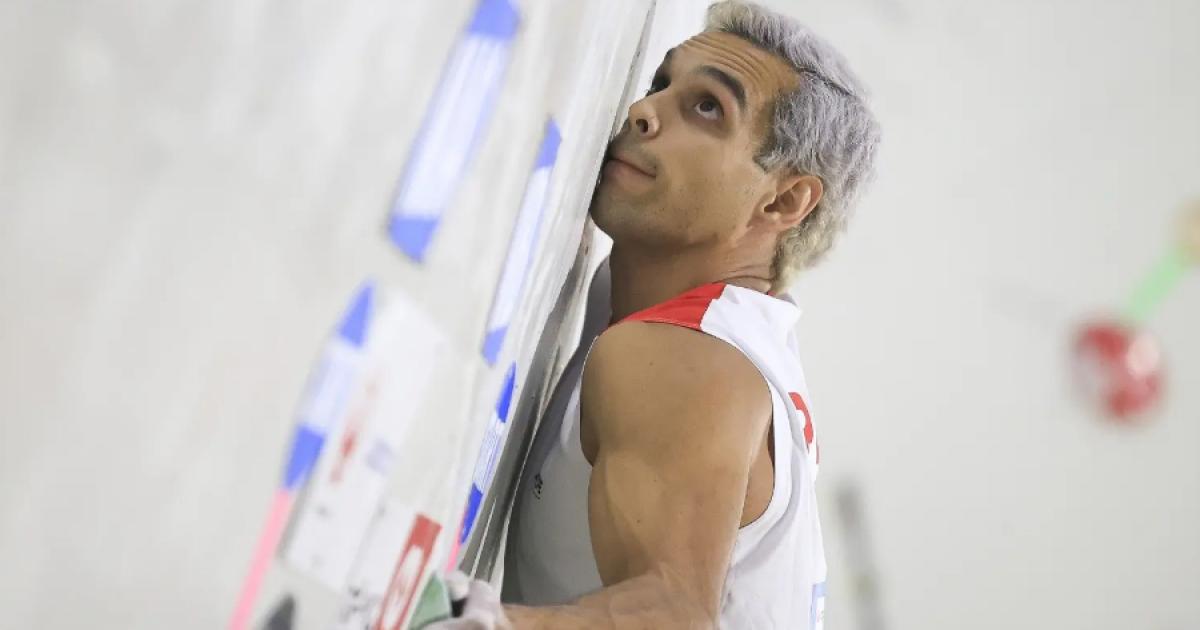 Diego Lequerica a los Juegos Panamericanos 2023 en la modalidad de Escalada