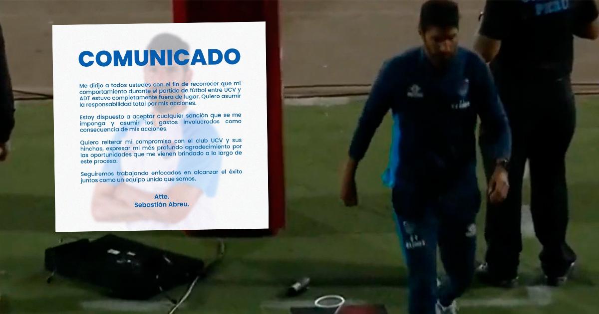 Sebastián Abreu se pronunció tras romper pantalla del VAR