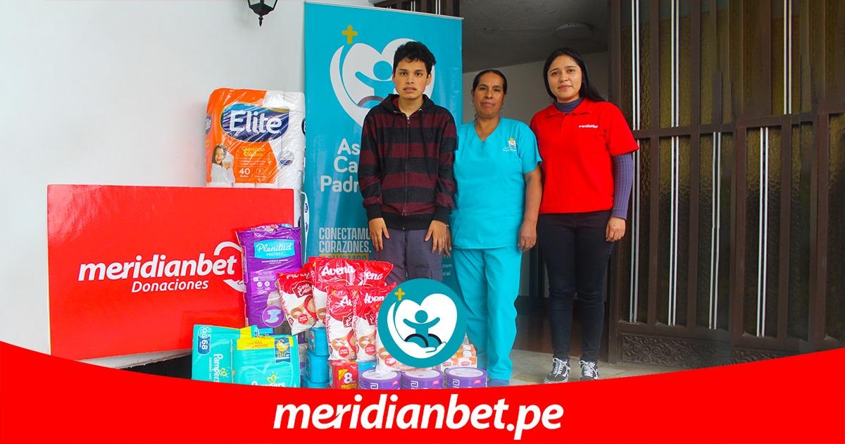 Responsabilidad social: Meridianbet realizó donativo a la Casa Hogar Padre Martinho