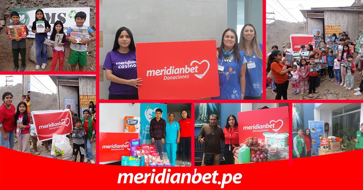 Meridianbet: Donaciones y Responsabilidad social en el mes de agosto