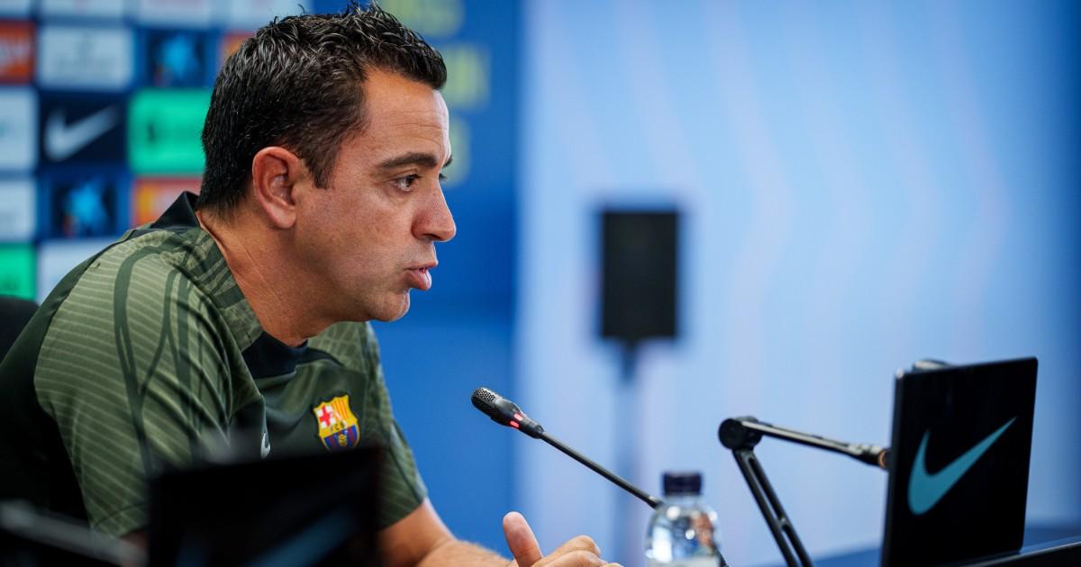 Xavi: "La conducta del presidente de la Federación me parece inaceptable"
