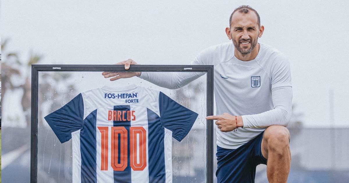(FOTOS) Barcos, Costa y Rodríguez cumplieron 100 encuentros con Alianza