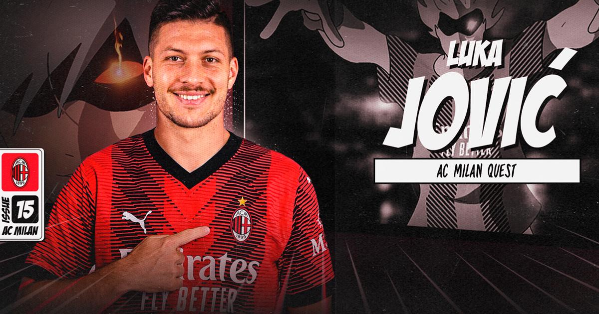 Milan oficializó el fichaje de Luka Jovic