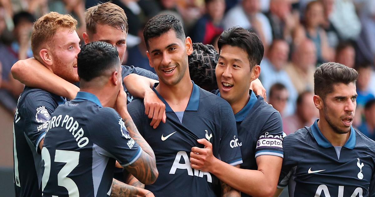 Tottenham goleó al Burnley con triplete del coreano Heung-min Son