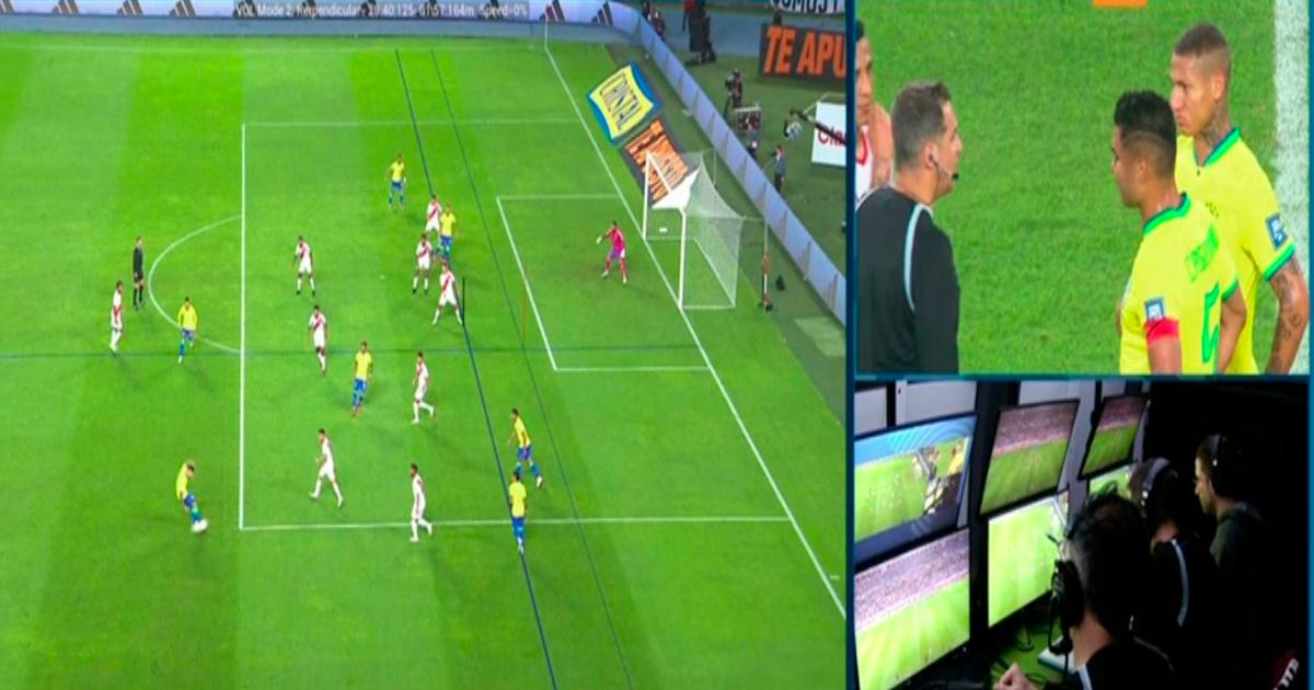 (VIDEO) ¡Qué alivio! VAR anuló gol de Brasil por milimétrico fuera de juego