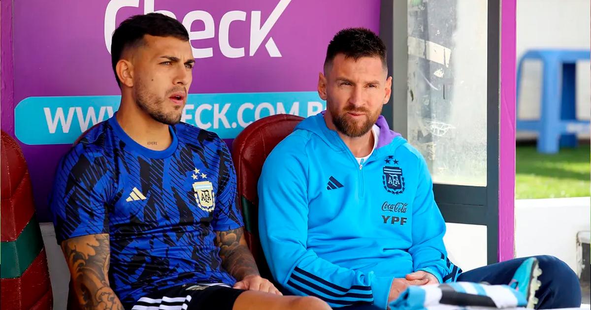 Revelan cómo hizo Messi para estar en el banco ante Bolivia sin estar en lista