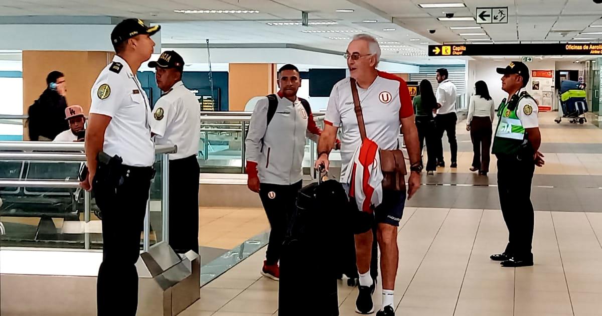 (VIDEO) Plantel de Universitario viajó a Trujillo para jugar mañana ante Vallejo