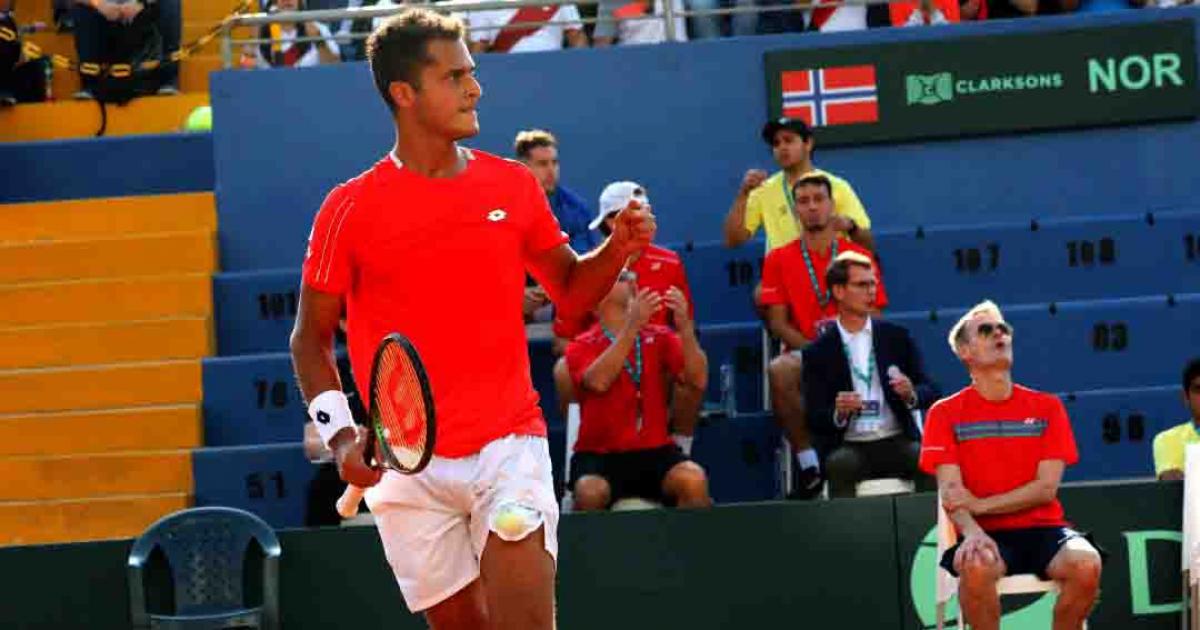 🔴#ENVIVO Perú vs. Noruega: Juan Pablo Varillas busca cerrar serie de Copa Davis