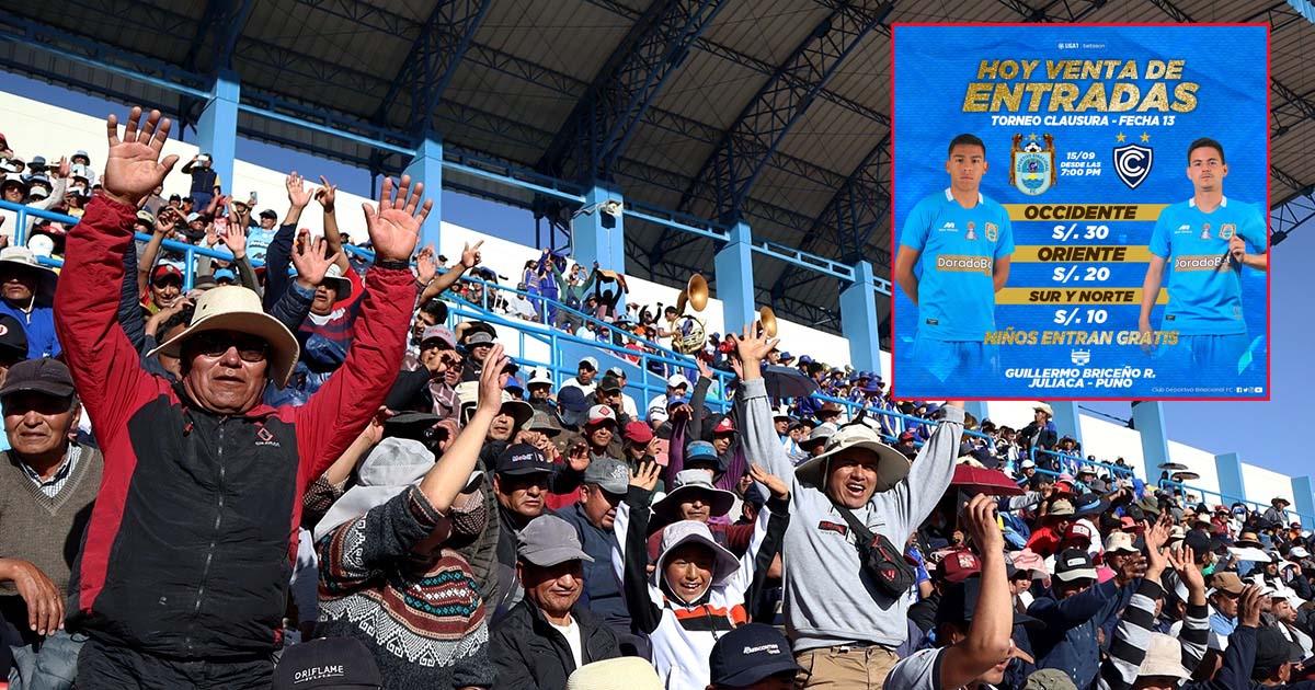 Binacional puso a la venta entradas para duelo ante Cienciano