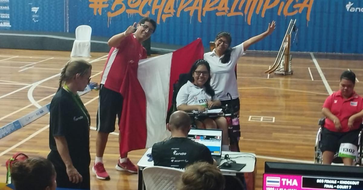 Peruana Calluspe se proclamó campeona en Mundial de Boccia