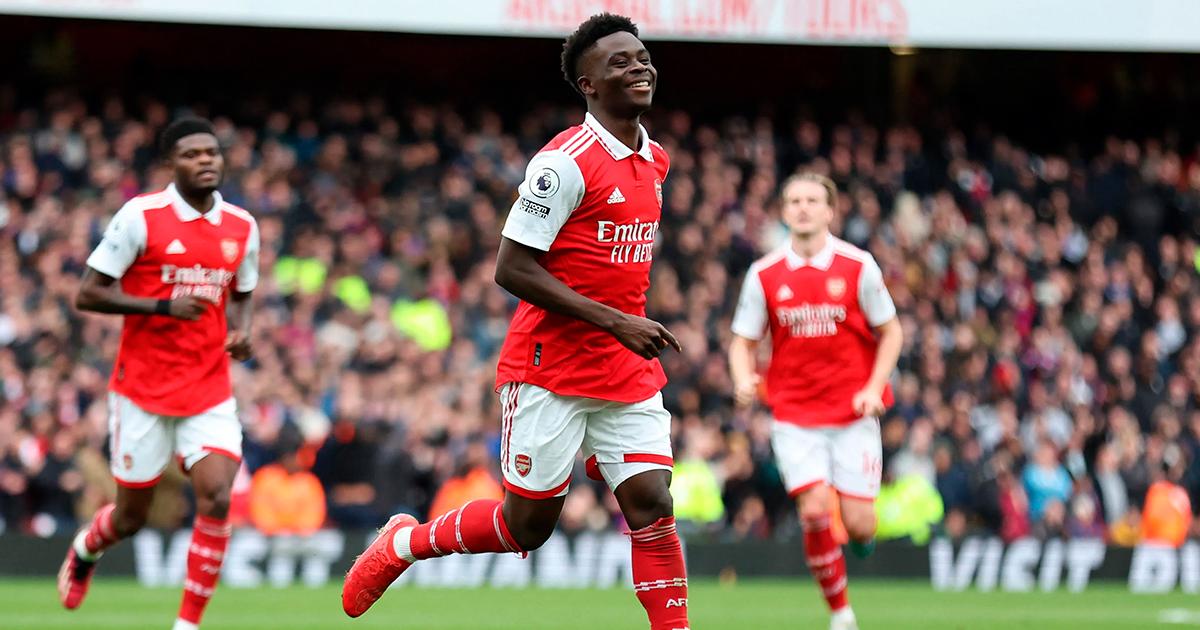 Bukayo Saka fue elegido como mejor jugador inglés del año 
