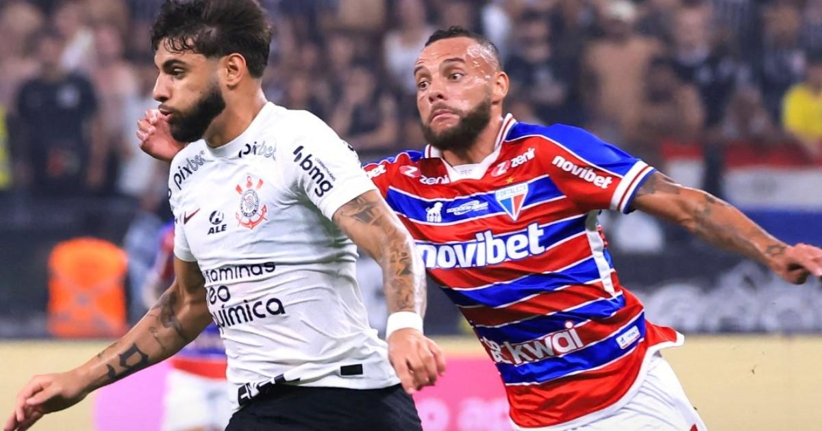 Corinthians y Fortaleza empataron en la Sudamericana