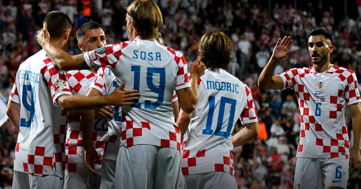 (VIDEO) Croacia goleó a Letonia y se metió a zona de clasificación a la Eurocopa