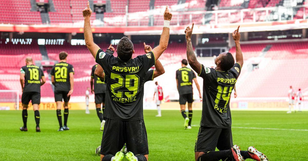 Clásico neerlandés se completó y Feyenoord goleó por 4-0 al Ajax