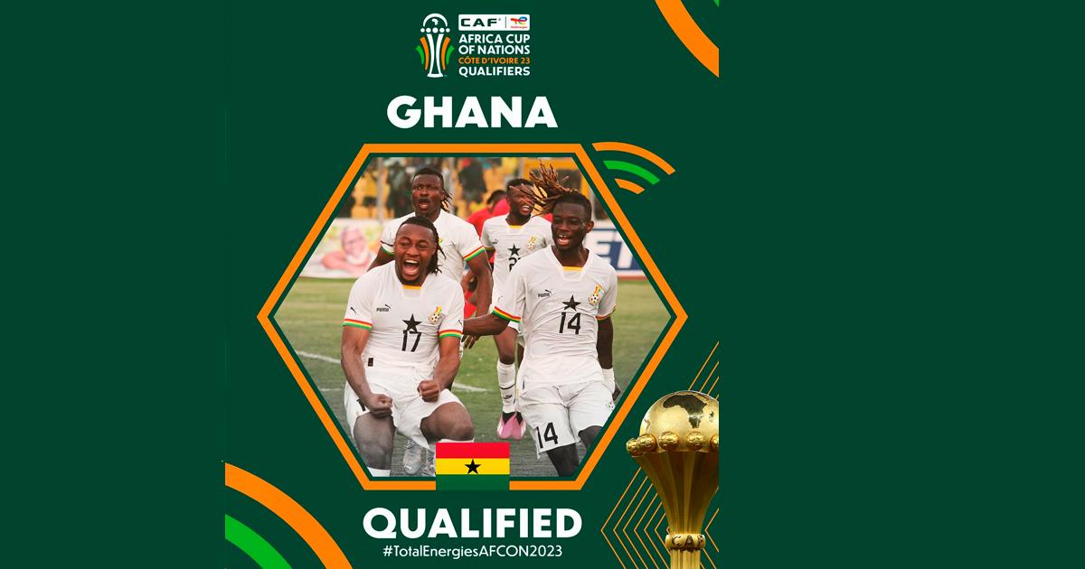  Ghana ganó se metió a la Copa de África
