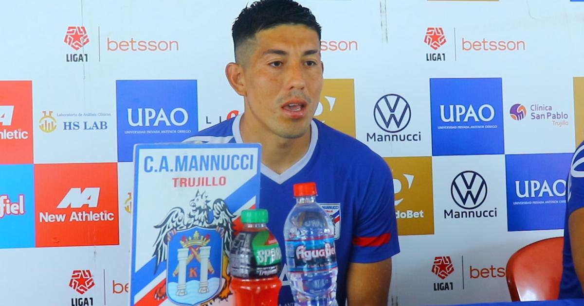 Erick Gonzáles: "Estamos peleando arriba, es un año muy bonito para Mannucci, con mucho esfuerzo, hay que seguir"