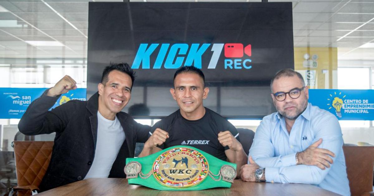 ¡Diego Méndez va por el título mundial de Kickboxing!